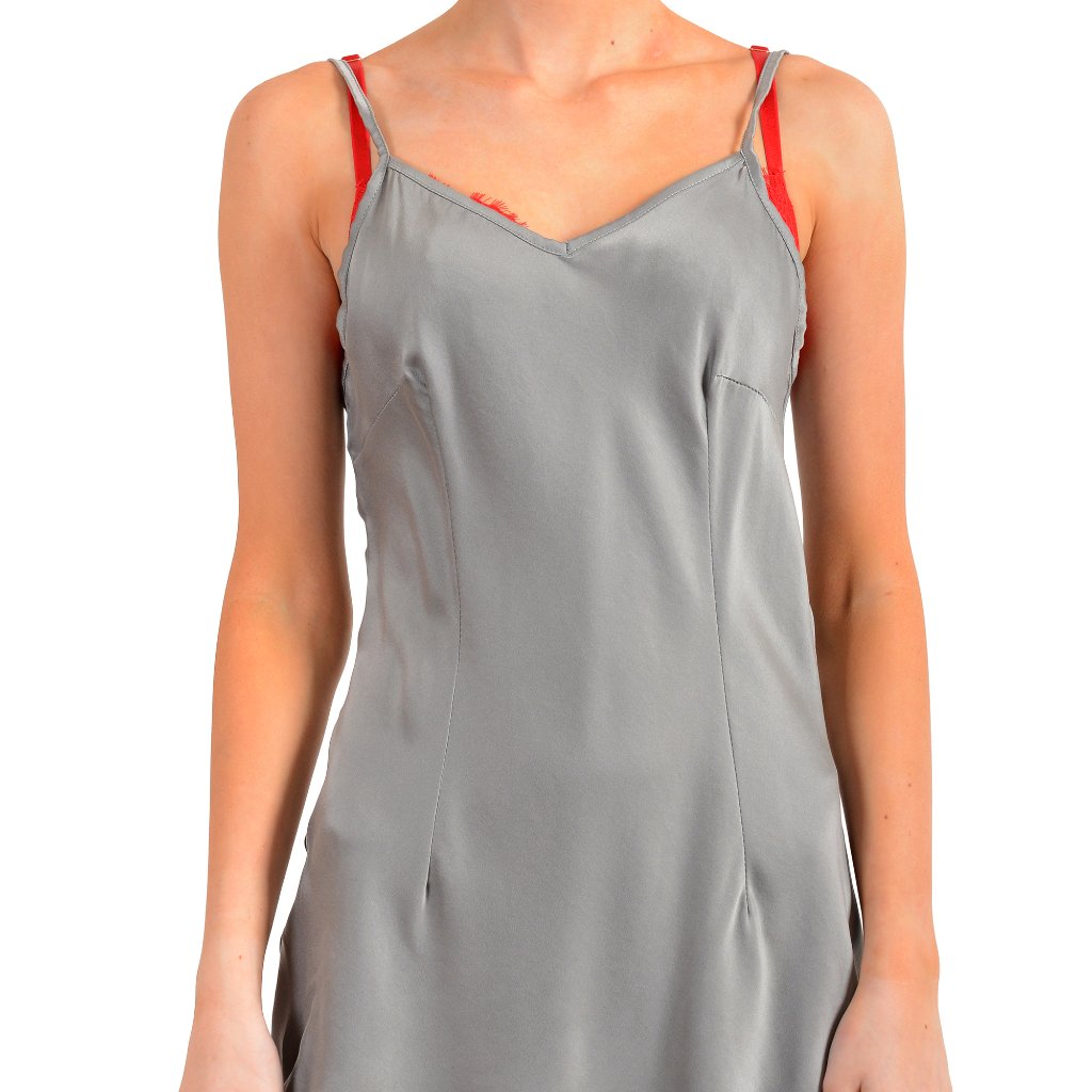C'n'c Costume National Women's Gray Blouse Top